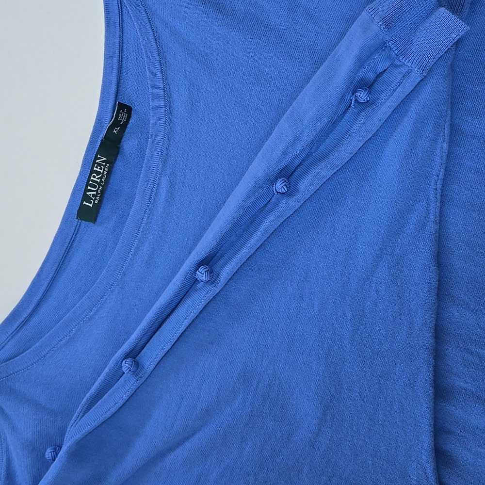 Ralph‎ Lauren Sky Blue Long Sleeve Top